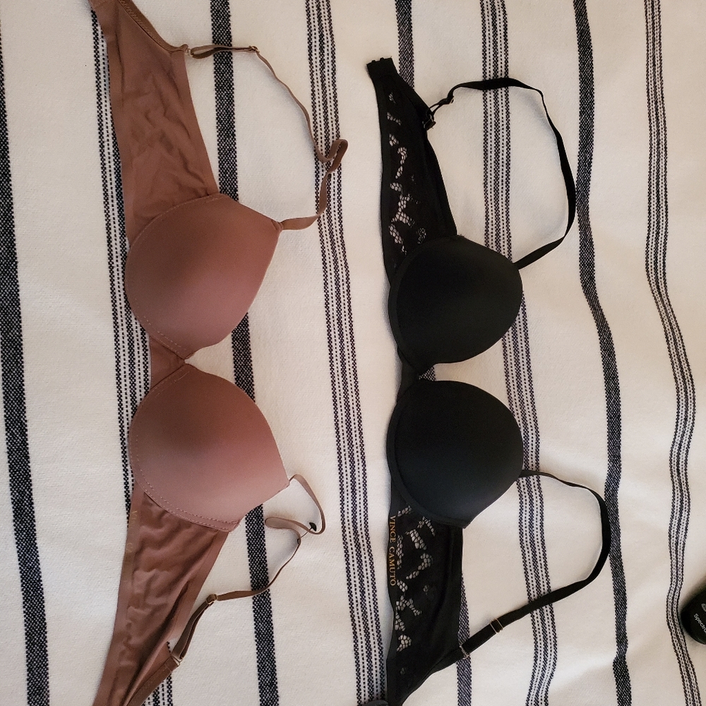 Vince Caputo 2 pack padded bra 36 B